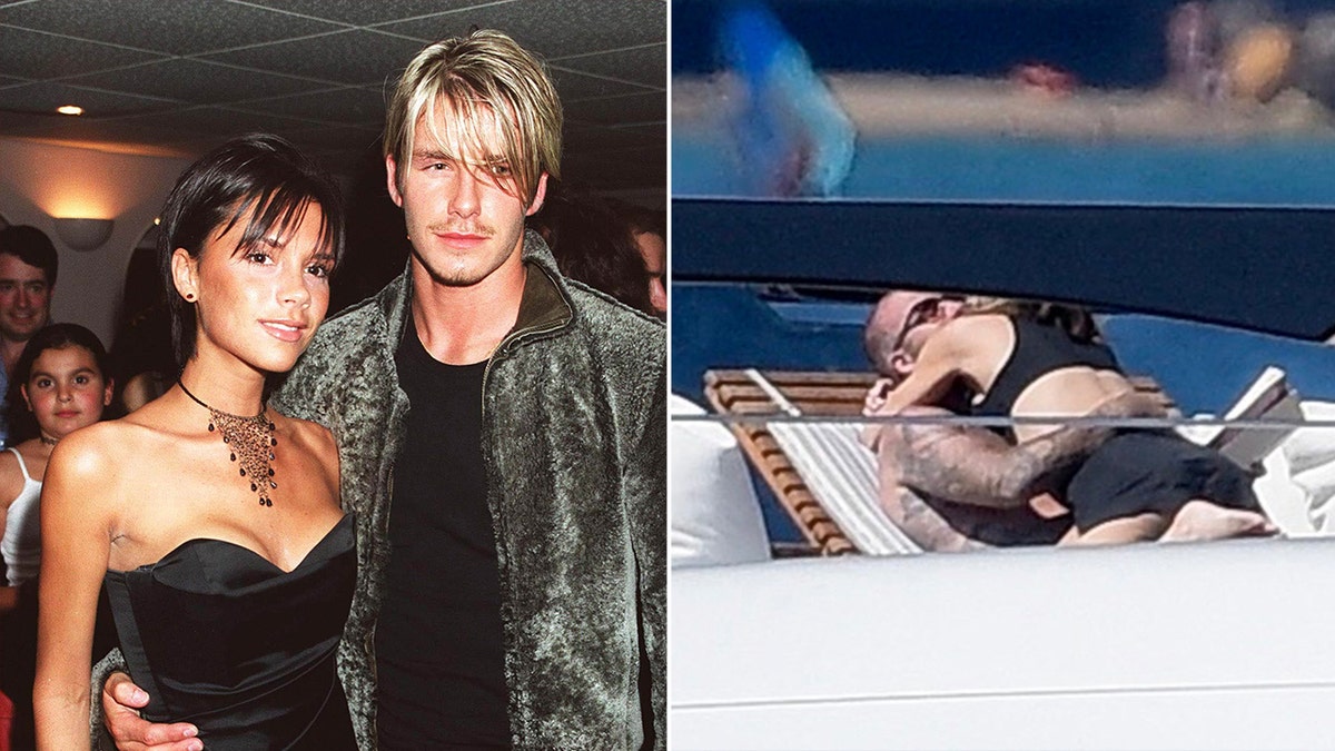 Victoria and David Beckham pack on PDA in Saint-Tropez amid family