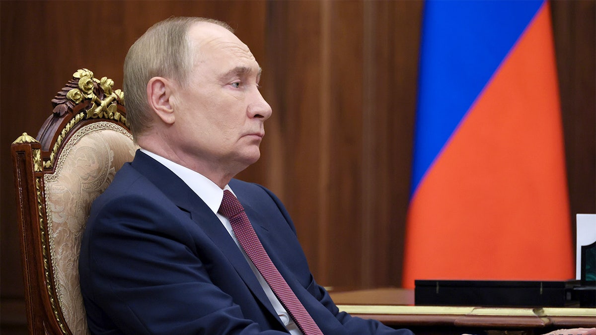 Russian President Vladimir Putin in the Kremlin