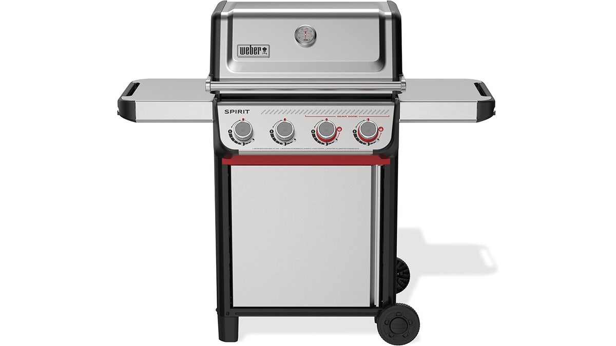 Weber grills are reliable, providing even heat and plenty of storage for grilling tools.