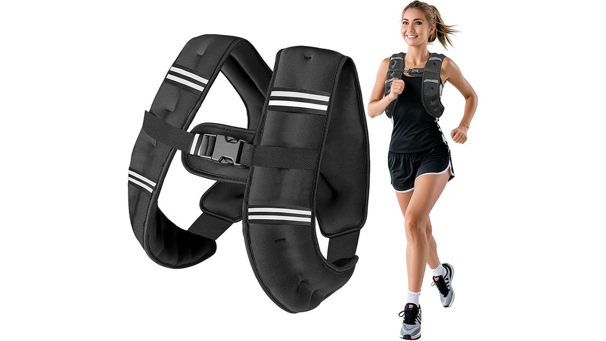 This weighted vest will boost your workout routines.