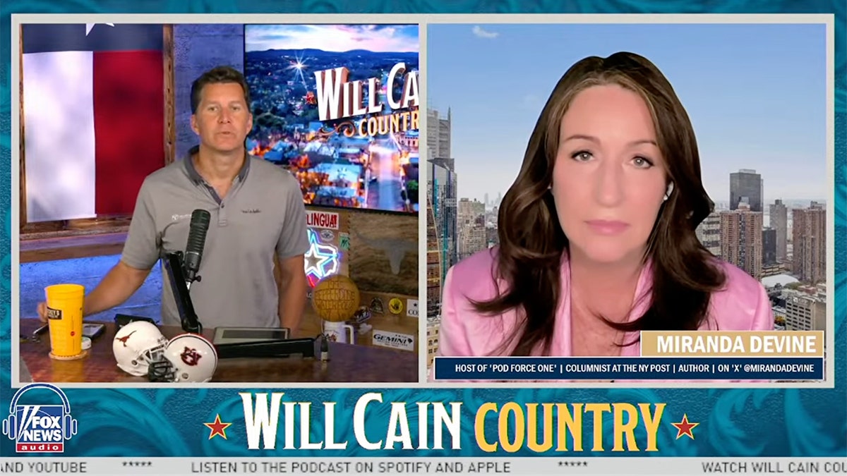 Will Cain and Miranda Devine