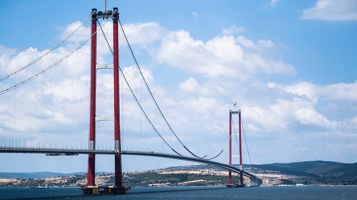 Çanakkale bridge in Turkey