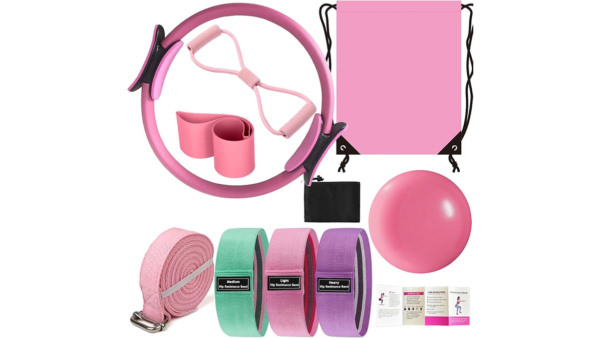 Home Pilates and yoga flows made easy.