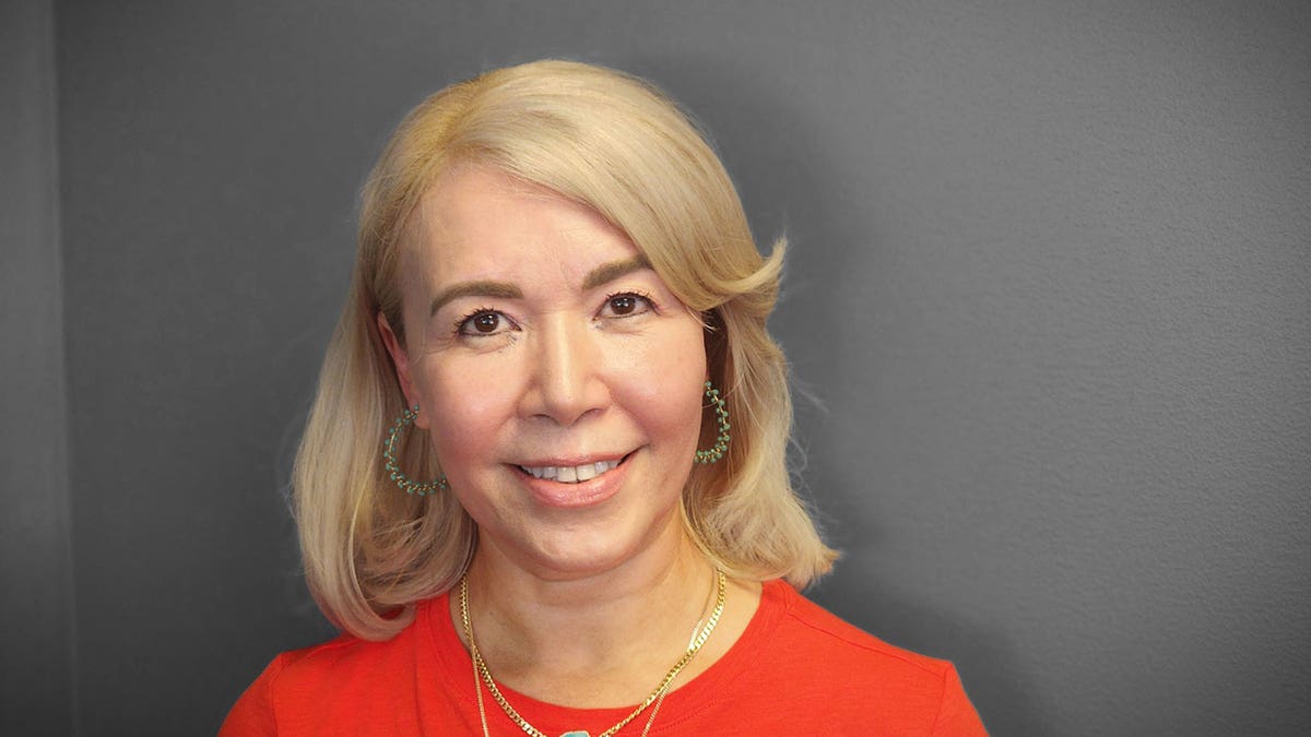 Zenaida Perez, an English-as-a-second-language teacher at Centreville High School in Clifton, Va.