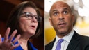 Democratic senator defends working with Trump after Booker's 'complicity' accusation
