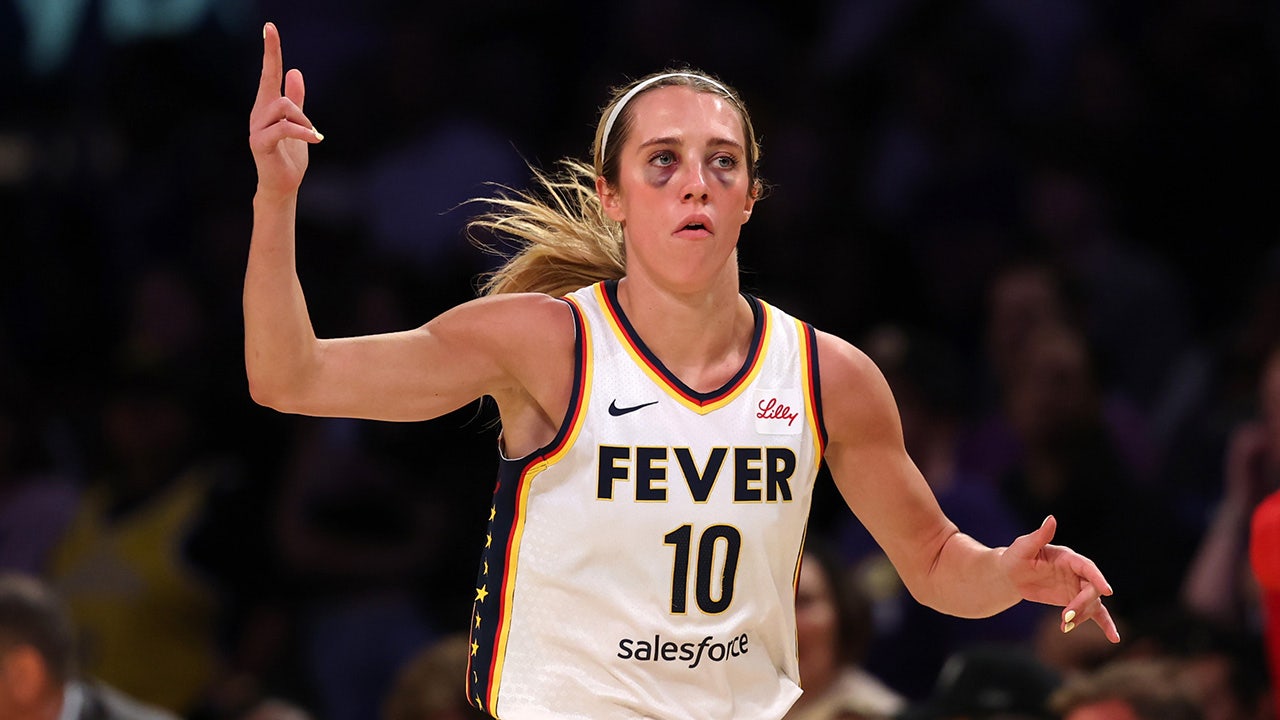 Caitlin Clark's teammate sports two black eyes after collision with WNBA opponent