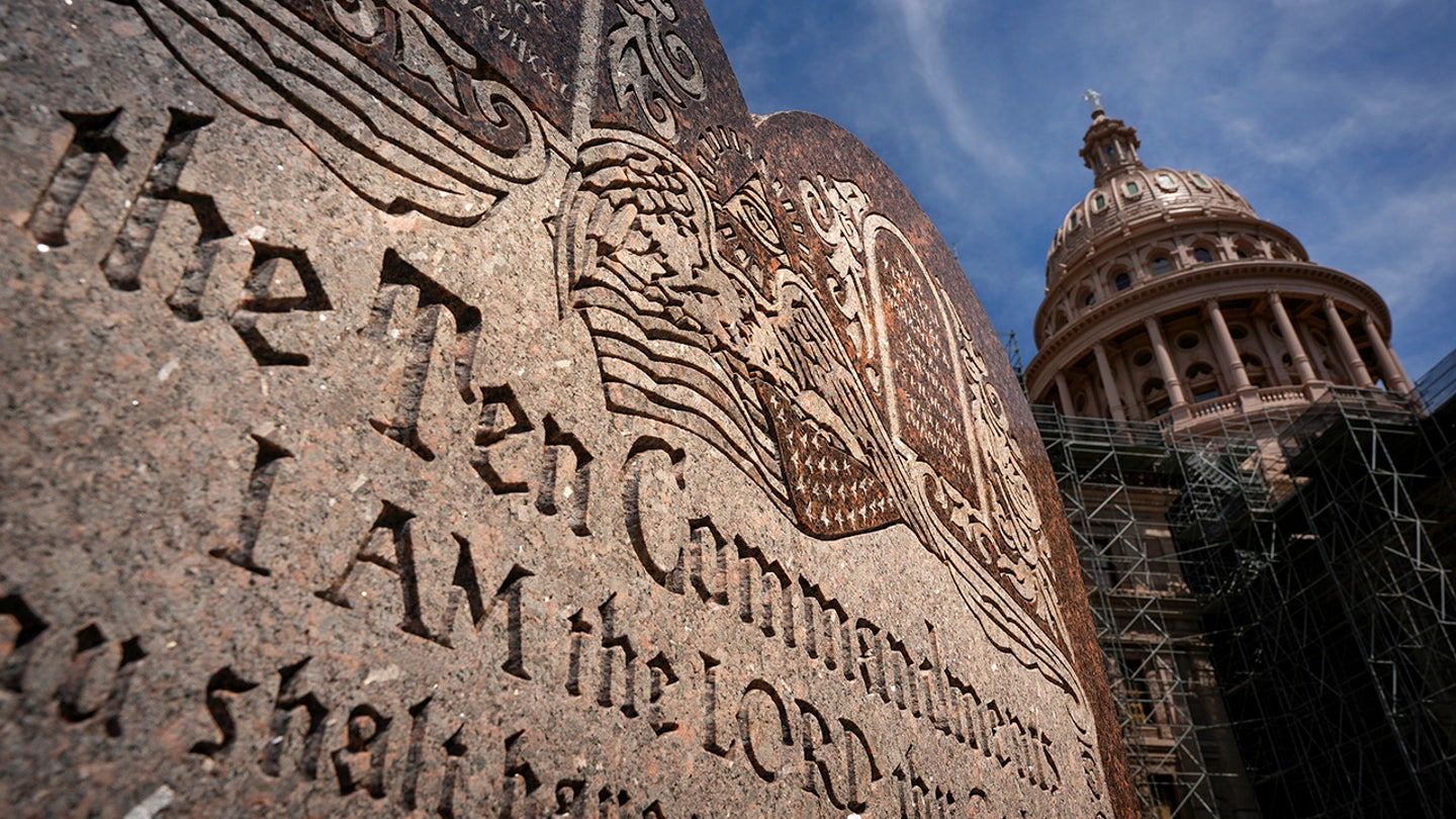 Ten Commandments Monument