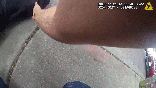 An NYPD officer chased down a teen suspected in a daytime shooting.