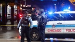 Chicago police at a crime scene