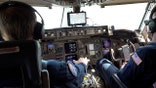 Test pilots in Honeywell Test Flight 757