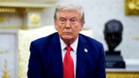 President Trump at the Oval Office.