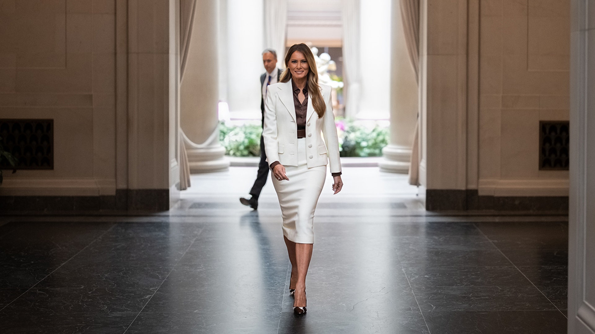 First Lady Melania Trump Senate Spouses Luncheon