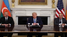 Armenia and Azerbaijan leaders seek to ease Russian and Iranian concerns after US-brokered peace deal