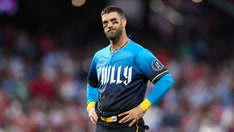 Phillies superstar Bryce Harper ejected for vehemently disagreeing with check-swing call