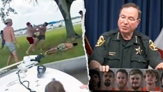 Florida sheriff rips 'reprehensible' lake brawl after 8 arrested