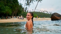 Waterproof makeup that stays put through sweating and swimming
