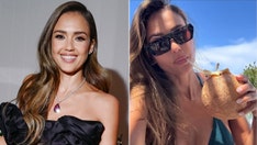 Jessica Alba's 'stunning' in green bikini as romance with ‘Top Gun’ star Danny Ramirez heats up