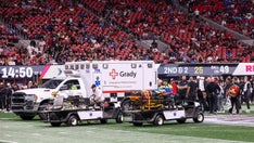 Lions' Morice Norris leaves preseason game in ambulance after blow to the head