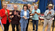Susan Collins heckled at Maine ribbon-cutting to delight of leftist challenger as pivotal Senate race heats up