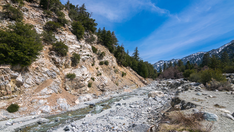 Cries for help lead rescuers to injured hiker after terrifying 25-foot plunge at popular waterfall