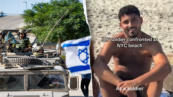 Bikini-clad activist targets former IDF soldier on NY beach in hostile encounter - Fox News