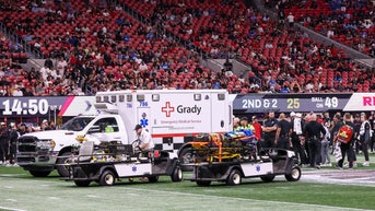 NFL preseason game cut short after player hospitalized with hit to the head - Fox News