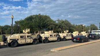 National Guard troops spotted in Washington DC as Trump launches crackdown on street crime