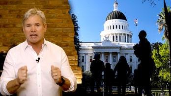 California pastor leads rally at state capitol warning parents to flee state if 'dangerous' bill passes
