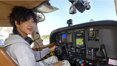 American teen pilot detained in Antarctica while raising money for cancer on solo trip
