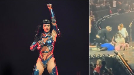 Katy Perry stops Detroit concert after young fan collapses on stage