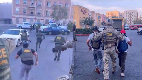 16 in custody after immigration raid at LA Home Depot: DHS