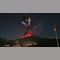 Stunning photos capture moment one of Indonesia's most active volcanoes erupts