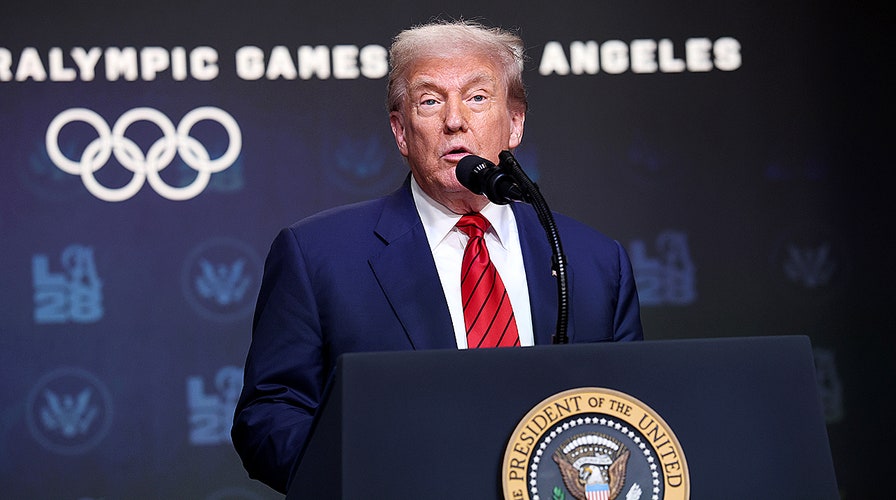 President Trump signs executive order for Olympics task force