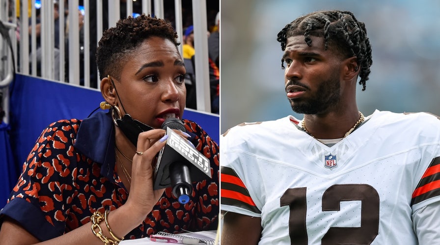 Monica McNutt mistakes Barry Sanders' jersey for Shedeur Sanders