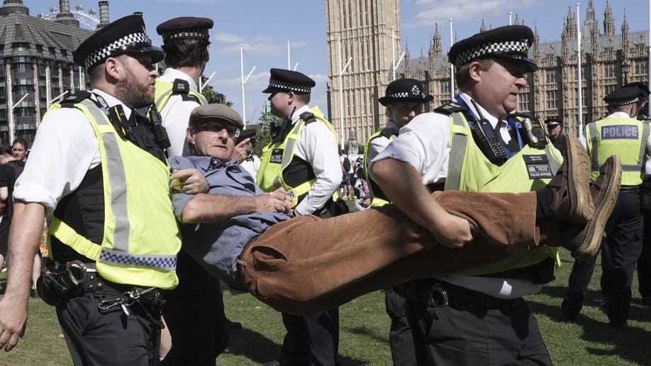A man is arrested in London