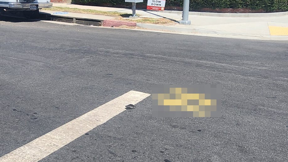 Another street view of antisemitic graffiti