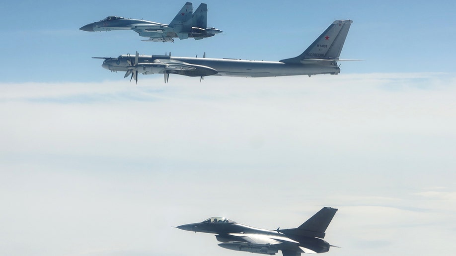 NORAD and Russian aircraft flying in Alaskan Air Defense Identification Zone in July 2025