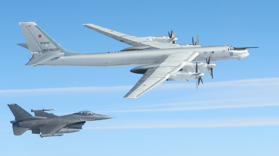 NORAD and Russian aircraft flying in Alaskan Air Defense Identification Zone in July 2025