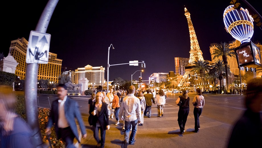 Las Vegas Strip at night