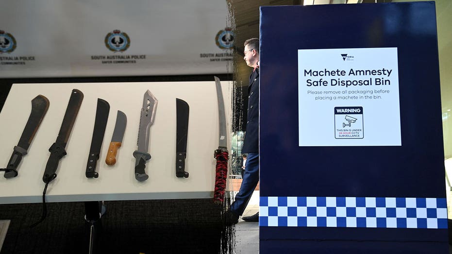 Australian state rolls out machete ‘disposal bins’ ahead of ban