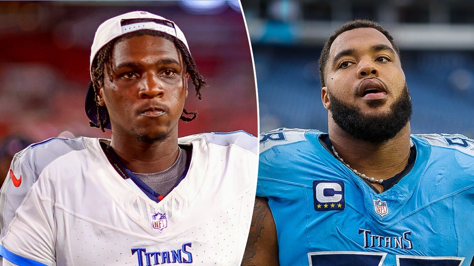 Titans' Cam Ward sparks practice fight with Jeffery Simmons after mocking his signature celebration