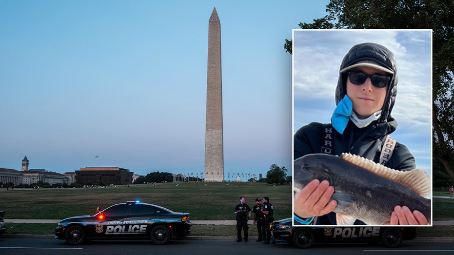 Mugshots of Capitol Hill intern murder suspects revealed as manhunt continues for third suspect