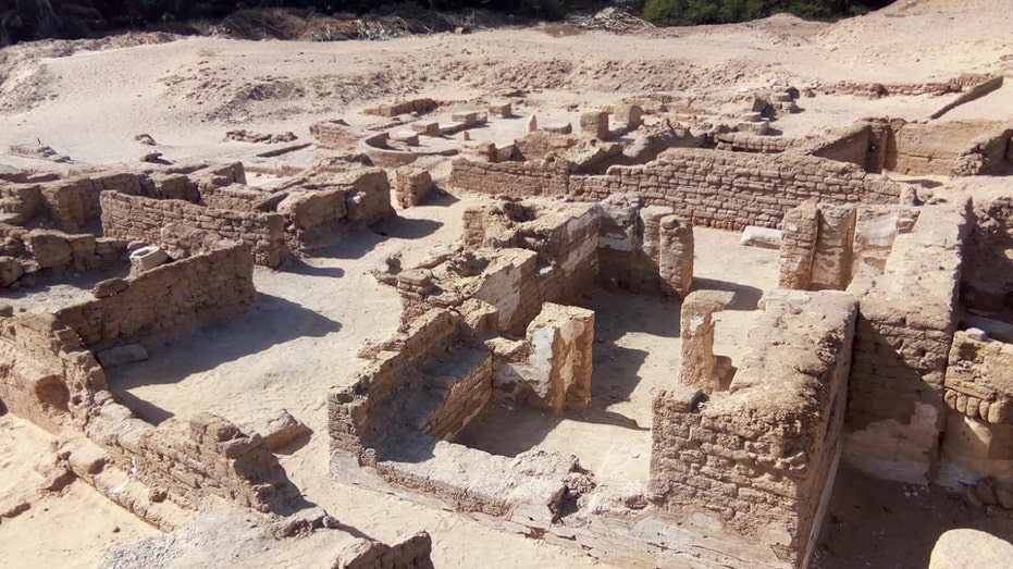 Archaeologists find 1,600-year-old churches and mural of Jesus in Egyptian desert settlement