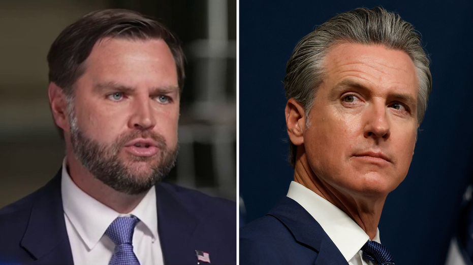 Vance accuses Newsom of being a 'cheap imitation' of Trump