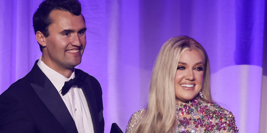 'I married the love of my life': Erika Kirk weeps while watching video of late husband