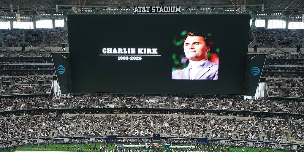 Multiple NFL teams hold Charlie Kirk tributes prior to their games and fans  welcome the moments