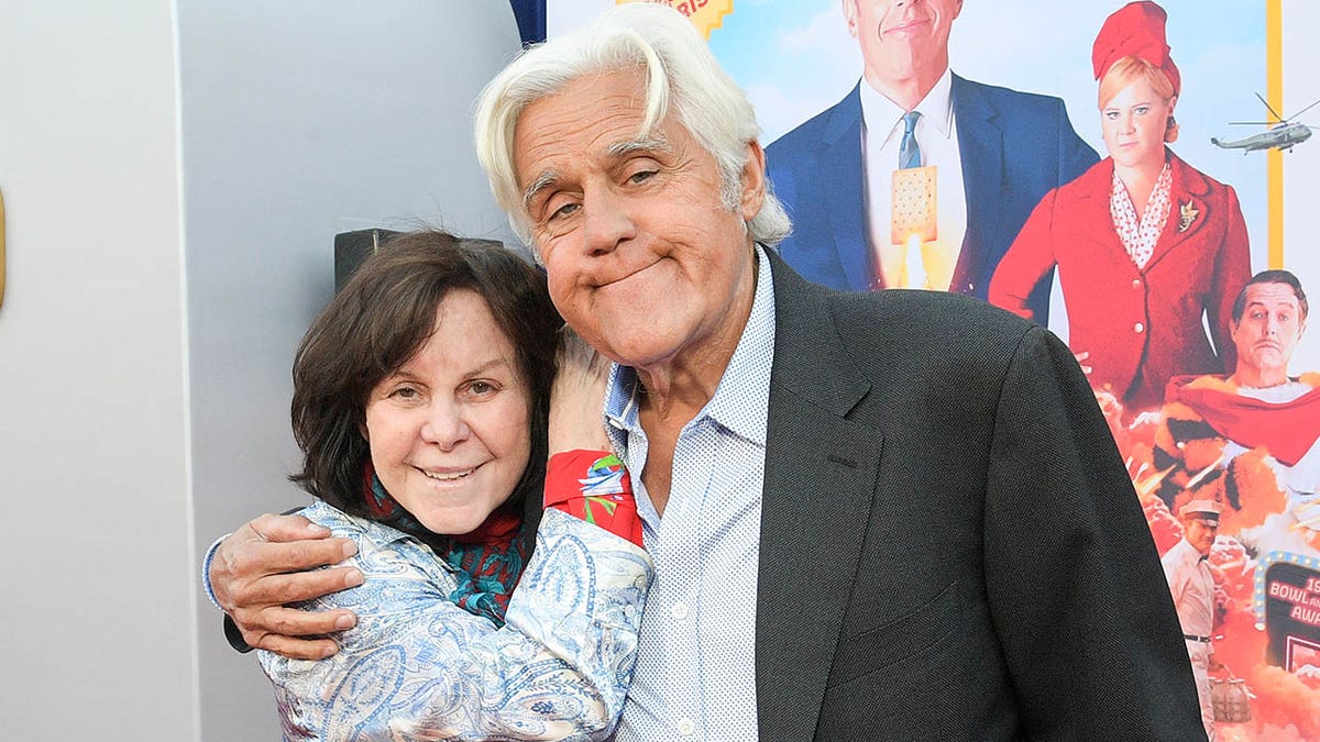 Jay Leno and his wife Mavis were at the 2024 premiere. 