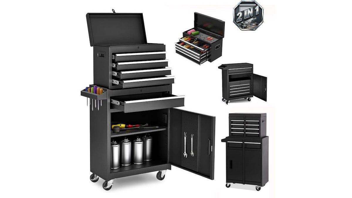 Store your hand and power tools all in one place.?