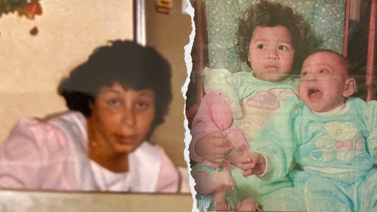 Marina Ramos (left) and her two daughters (right)