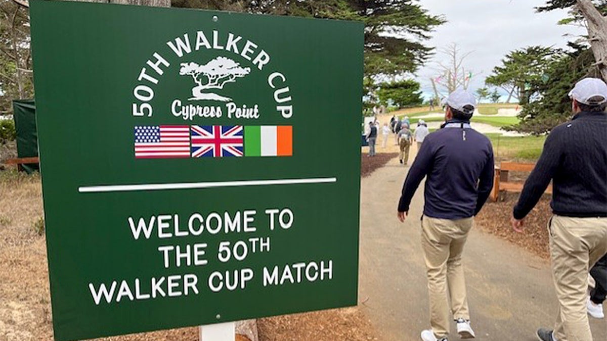 Walker Cup sign